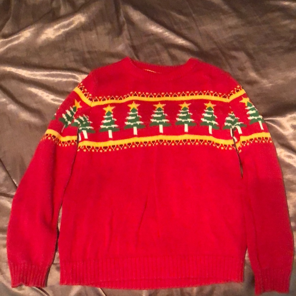 Boys Christmas sweater. Size Medium